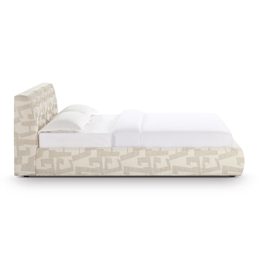 Isla - Jacquard Pattern King Bed - R&R Furniture Gallery (Fountain Valley, CA)