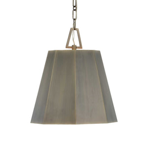 Granada - 1 Light Hexagon Pendant - Dark Gray