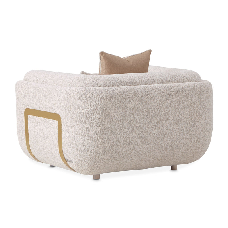 Savannah Breeze - Matching Chair - Cashmere / Gold - R&R Furniture Gallery (Fountain Valley, CA)