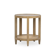Devin - Solid Wood Round Table - R&R Furniture Gallery (Fountain Valley, CA)