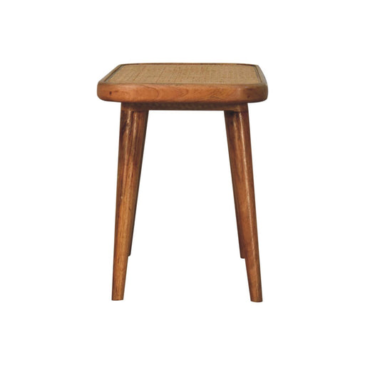 Larissa - Rattan Bench - Oak - R&R Furniture Gallery (Fountain Valley, CA)