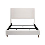 Hayden - Upholstered Wingback Bed With Tall Headboard - R&R Furniture Gallery (Fountain Valley, CA)