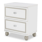 Sky Tower - Nightstand - White - R&R Furniture Gallery (Fountain Valley, CA)