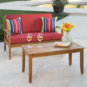 Outdoor Chat Set With Coffee Table And Loveseat - R&R Furniture Gallery (Fountain Valley, CA)