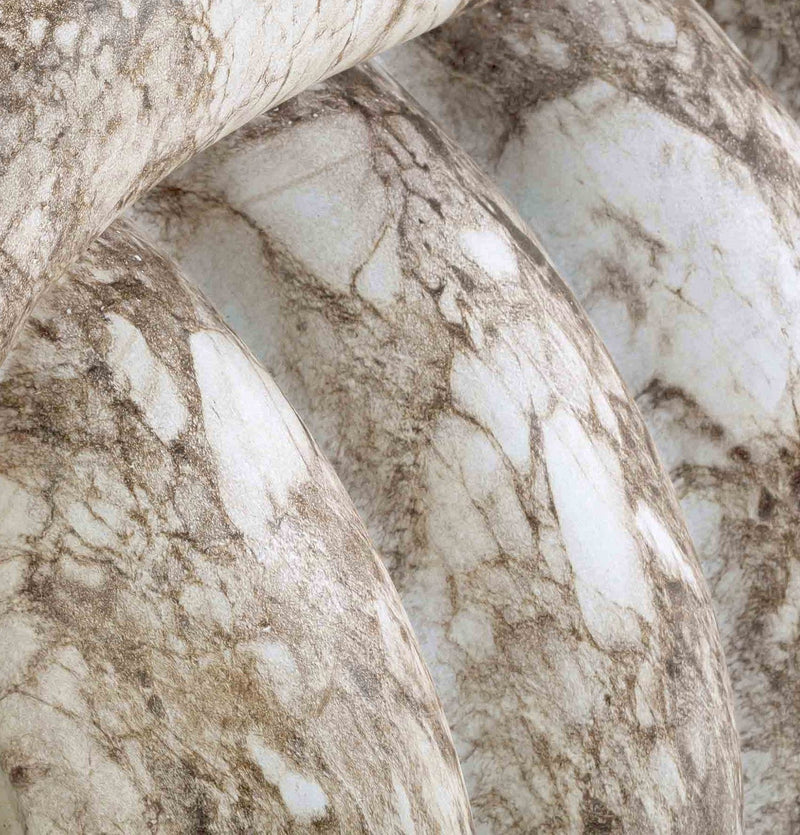 Love Knot - Faux Marble Indoor / Outdoor Accent Stool - R&R Furniture Gallery (Fountain Valley, CA)