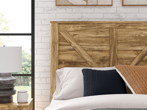 Maystonna - Crossbuck Panel Bed - R&R Furniture Gallery (Fountain Valley, CA)