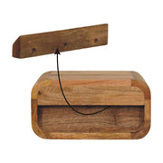 Avora - Wall Mounted 1 Drawer Nightstand - R&R Furniture Gallery (Fountain Valley, CA)