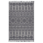 Guros - 8' X 10' Traditional Indoor / Outdoor Area Rug - White / Gray - R&R Furniture Gallery (Fountain Valley, CA)