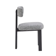 Modern Upholstered Armless Dining Chairs With Metal Legs - R&R Furniture Gallery (Fountain Valley, CA)