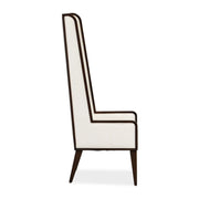 Belmont Place - Desk Chair - White / Dark Brown - R&R Furniture Gallery (Fountain Valley, CA)