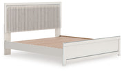 Zuraleus - Upholstered Panel Platform Bed With Roll Slats - R&R Furniture Gallery (Fountain Valley, CA)