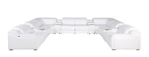 1116 - 12-Piece U-Shaped Sectional Sofa In With 4 Power Recliners & Power Headrests