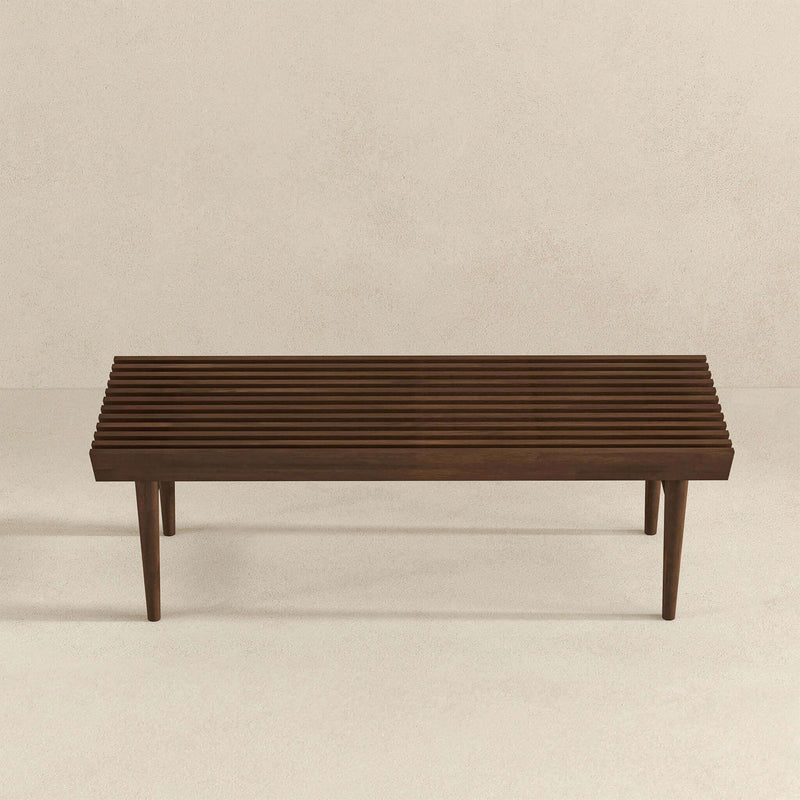Mia - Bench - Dark Brown - R&R Furniture Gallery (Fountain Valley, CA)