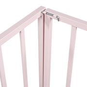 Metal Floor Bed Frame With Fence And Door - R&R Furniture Gallery (Fountain Valley, CA)