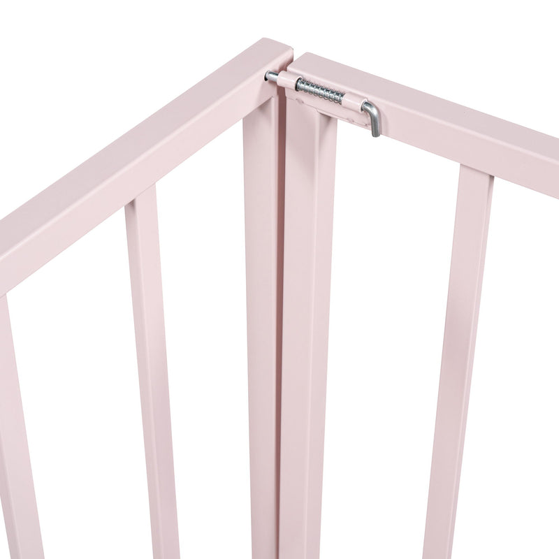 Metal Floor Bed Frame With Fence And Door - R&R Furniture Gallery (Fountain Valley, CA)