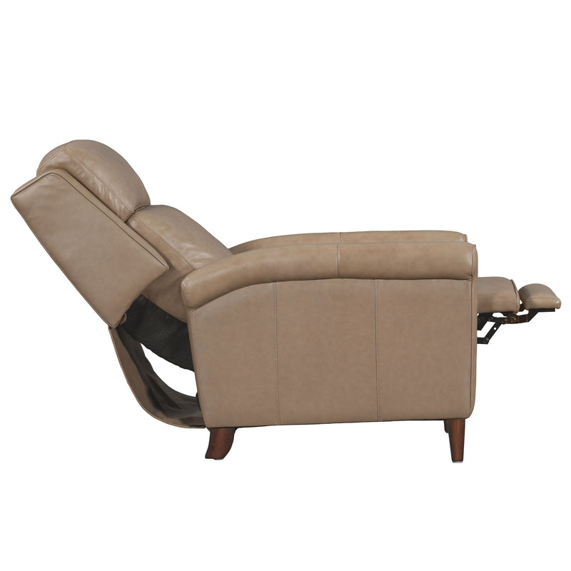 Parker Living Northfield Power Cordless High Leg Recliner in a stylish fabric, showing the chair's high back and plush seating.