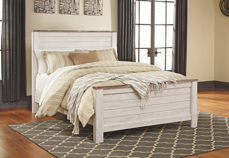 Willowton - Panel Bed - R&R Furniture Gallery (Fountain Valley, CA)