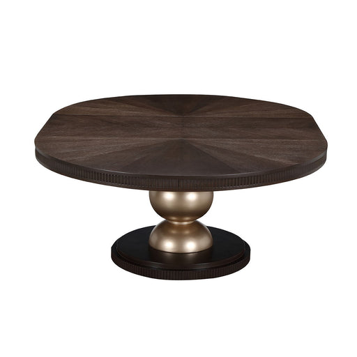 West Kensington - Oval Dining Table - Medium Espresso - R&R Furniture Gallery (Fountain Valley, CA)