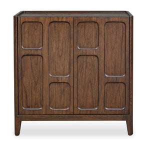 On The Block - 2 Door Cabinet - Walnut