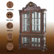 Picardy - Curio Cabinet - R&R Furniture Gallery (Fountain Valley, CA)