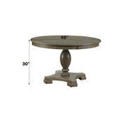 Waylon - 30" Dining Table - Gray Oak - R&R Furniture Gallery (Fountain Valley, CA)