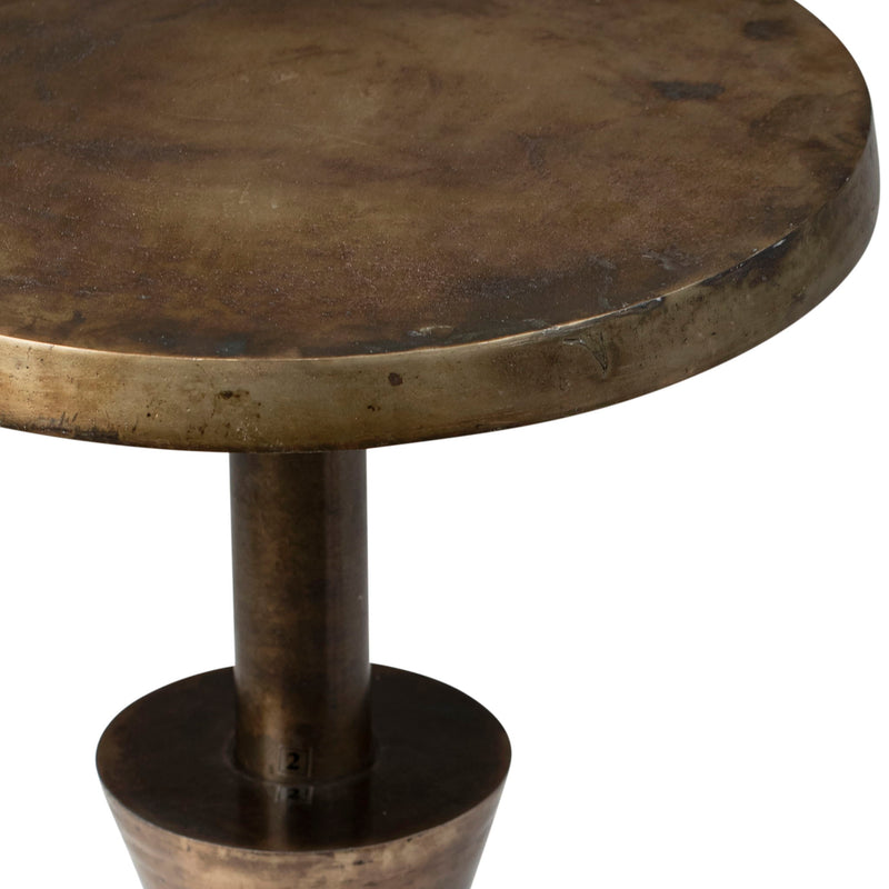 Kenway - Side Table - Antique Brass