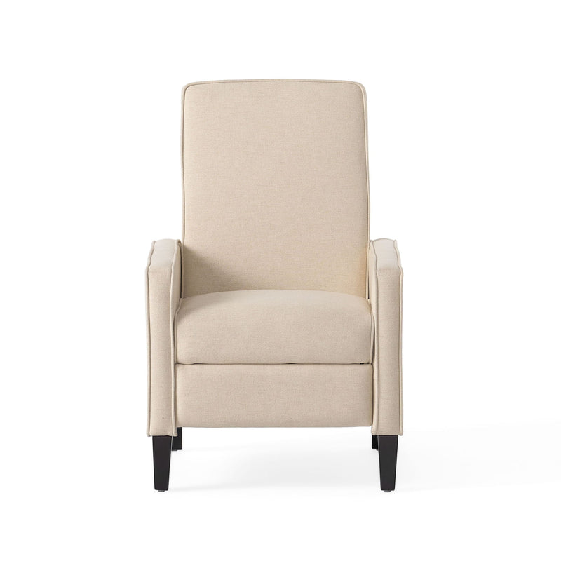 Minimalist Design Fabric Push Back Chair - R&R Furniture Gallery (Fountain Valley, CA)