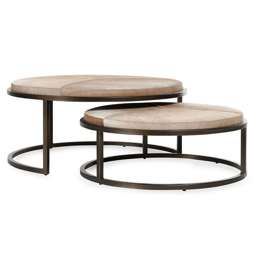 Hayword - Hide Nesting Coffee Tables (Set of 2) - R&R Furniture Gallery (Fountain Valley, CA)