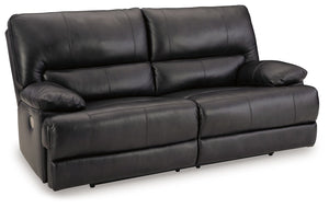 Mountainous - 2 Seat Power Reclining Sofa With Adj Headrest - Eclipse - R&R Furniture Gallery (Fountain Valley, CA)