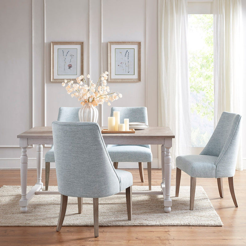 Comfortable Dining Chair Upholstered (Set of 2) - R&R Furniture Gallery (Fountain Valley, CA)