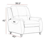 Austin - Power Recliner - R&R Furniture Gallery (Fountain Valley, CA)
