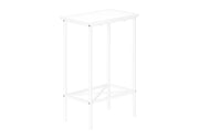 Accent Side Table, Narrow, Small, 2 Tier, Contemporary & Modern - R&R Furniture Gallery (Fountain Valley, CA)