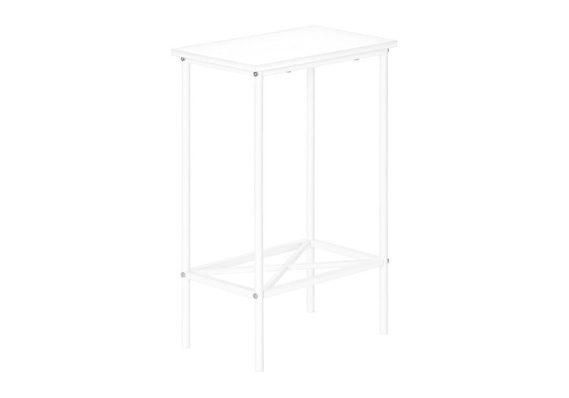 Accent Side Table, Narrow, Small, 2 Tier, Contemporary & Modern - R&R Furniture Gallery (Fountain Valley, CA)