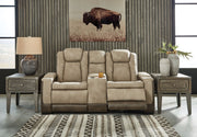 Next-Gen Durapella - Power Reclining Loveseat - R&R Furniture Gallery (Fountain Valley, CA)