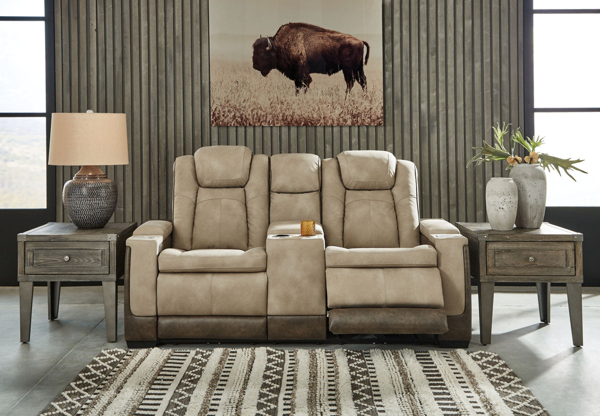 Next-Gen Durapella - Power Reclining Loveseat - R&R Furniture Gallery (Fountain Valley, CA)
