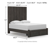 Fraluna - Panel Storage Bed - R&R Furniture Gallery (Fountain Valley, CA)