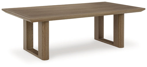 Serene Bay - Rectangular Cocktail Table - Dark Brown - R&R Furniture Gallery (Fountain Valley, CA)