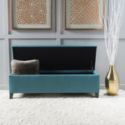 Contemporary Storage Ottoman Bench With Upholstery - R&R Furniture Gallery (Fountain Valley, CA)