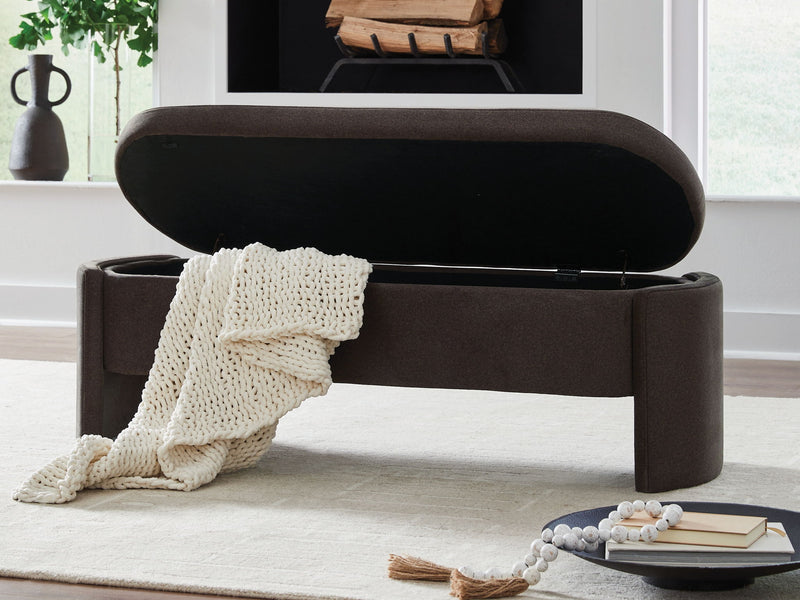 Vavuniya - Storage Bench - Brown - R&R Furniture Gallery (Fountain Valley, CA)