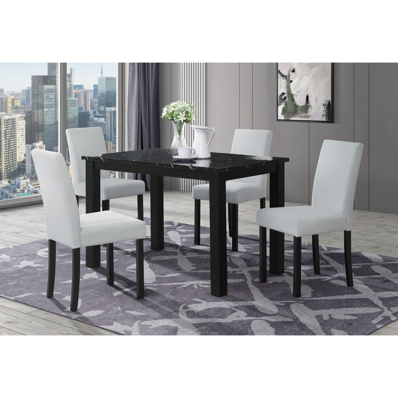 Sarang - Dining Table And Chairs Set - R&R Furniture Gallery (Fountain Valley, CA)