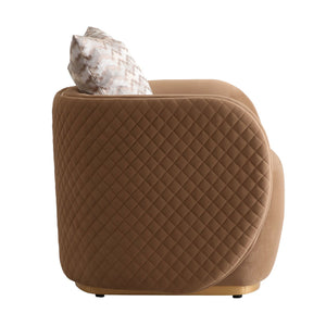 Ariana - Velvet Accent Chair - R&R Furniture Gallery (Fountain Valley, CA)