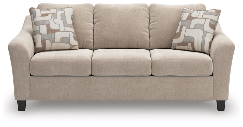 Willarae - Queen Sofa Sleeper - Taupe - R&R Furniture Gallery (Fountain Valley, CA)