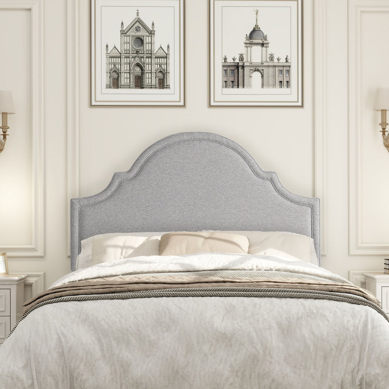 Catherine - Luxurious Comfort Upholstered Headboard - R&R Furniture Gallery (Fountain Valley, CA)