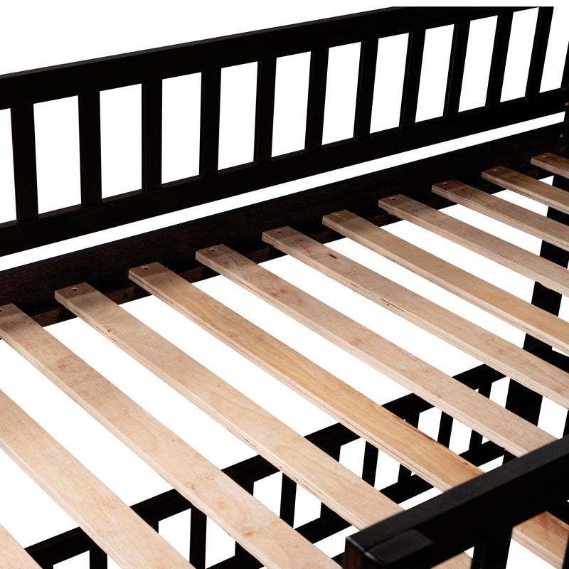 Low Bunk Bed With Slide, Fence And Ladder - R&R Furniture Gallery (Fountain Valley, CA)