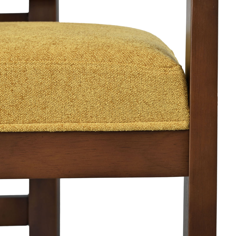 Stylish Indoor Upholstered Wood Dining Chair (Set of 2) - R&R Furniture Gallery (Fountain Valley, CA)