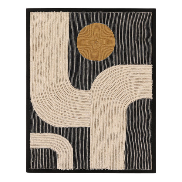 Vota - Wall Art - Black And Beige
