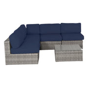 Outdoor Wicker Seating Group With Cushions - R&R Furniture Gallery (Fountain Valley, CA)