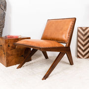 Colin - Lounge Chair - Brown / Tan - R&R Furniture Gallery (Fountain Valley, CA)