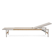 Hargrove - Outdoor Patio Aluminum Chaise Lounge (Set of 2) - Natural / Silver - R&R Furniture Gallery (Fountain Valley, CA)