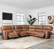 Hancock - Zero Gravity Power Reclining Sectional With Power Adjustable Headrests - R&R Furniture Gallery (Fountain Valley, CA)